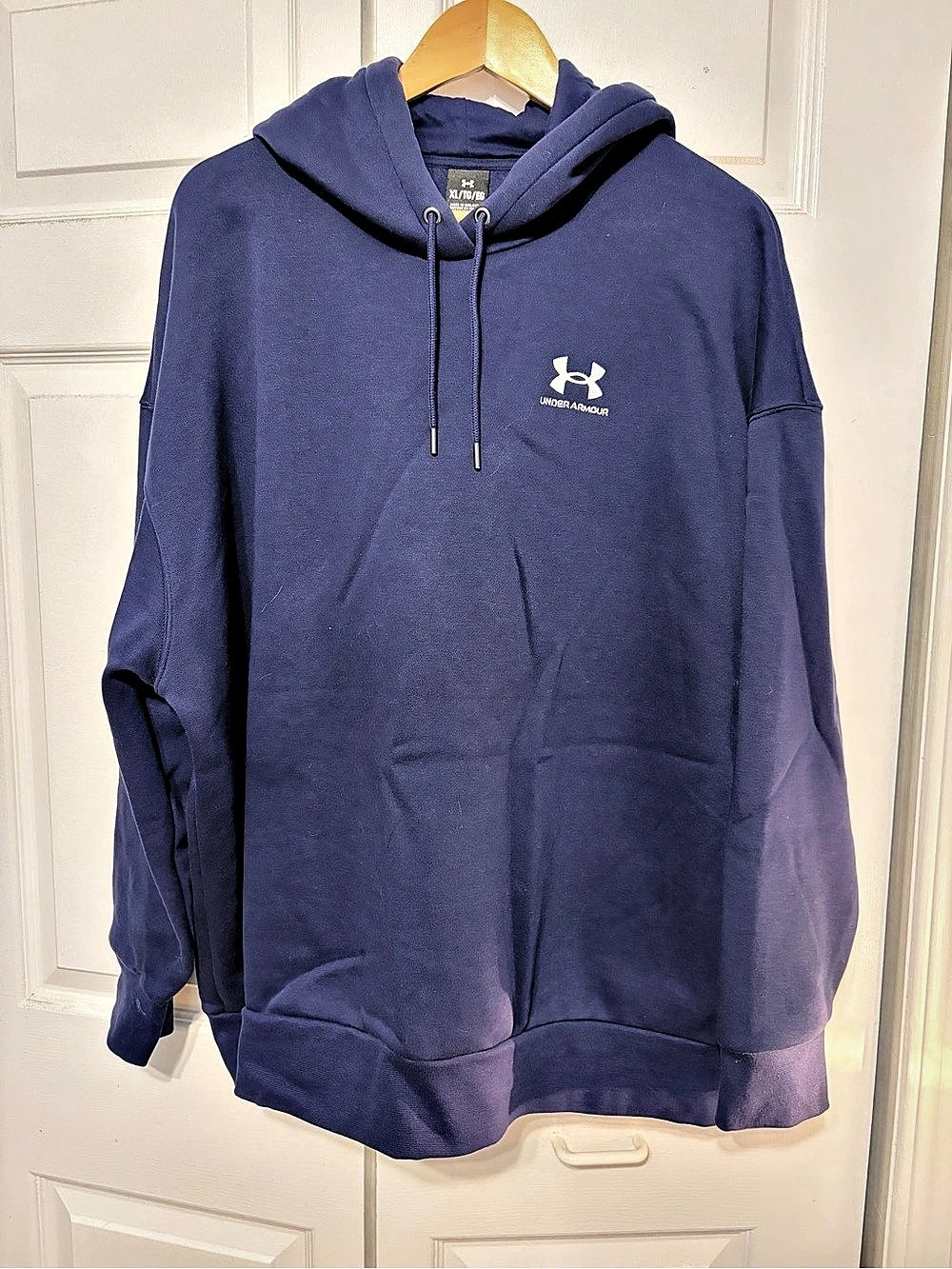 Under Armour Fleece Pullover Hoodie Blue XL